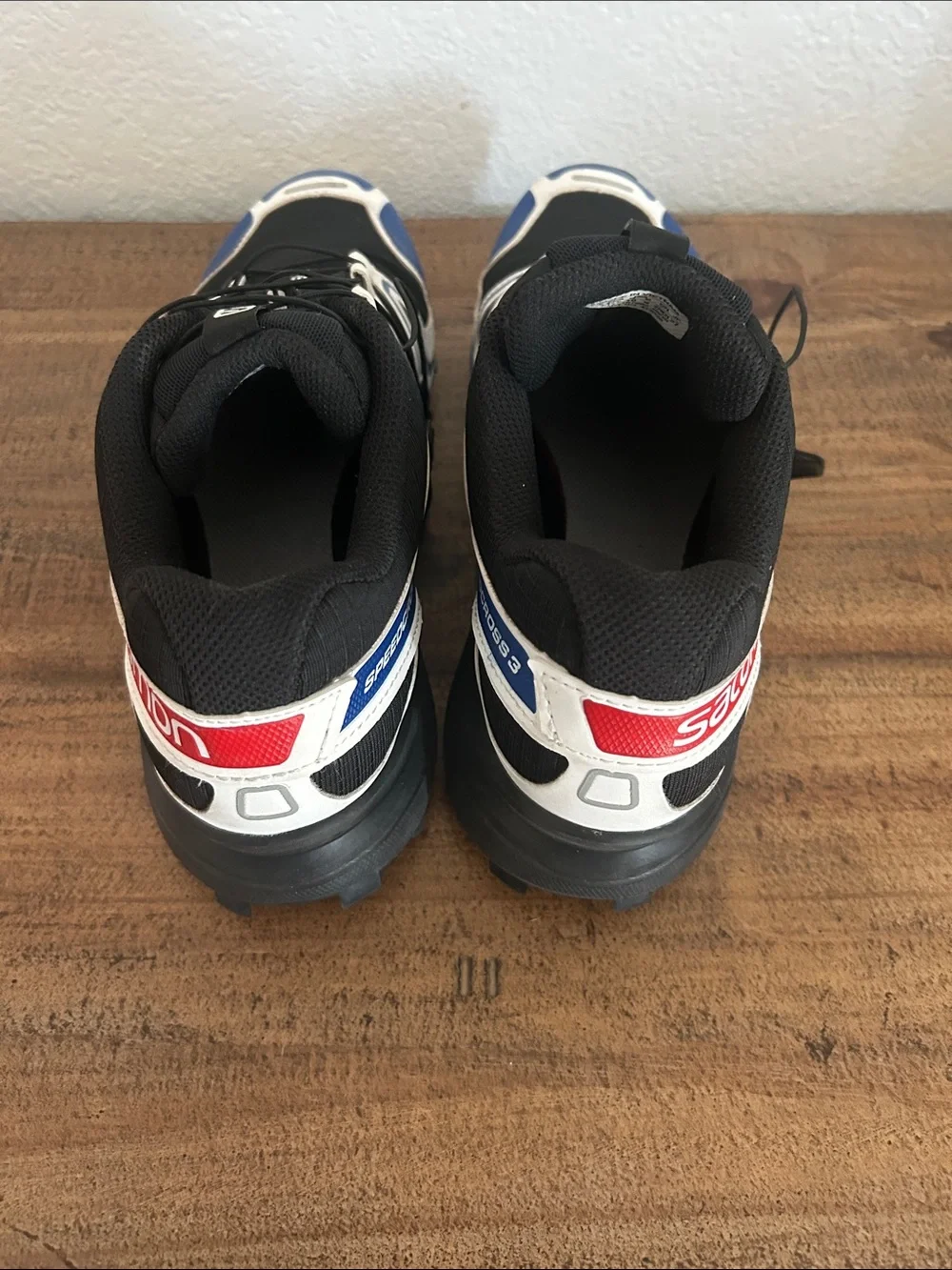 Salomon Speedcross 3 Men’s Trail Shoes - Black/White/Blue